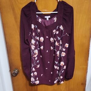Womens Blouse By Lauren Conrad Size Xl